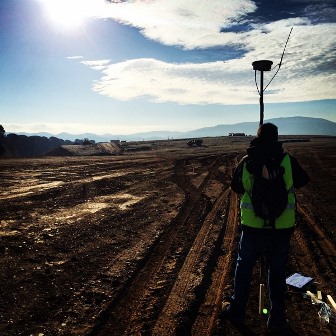 Replanteig de traça amb GPS…