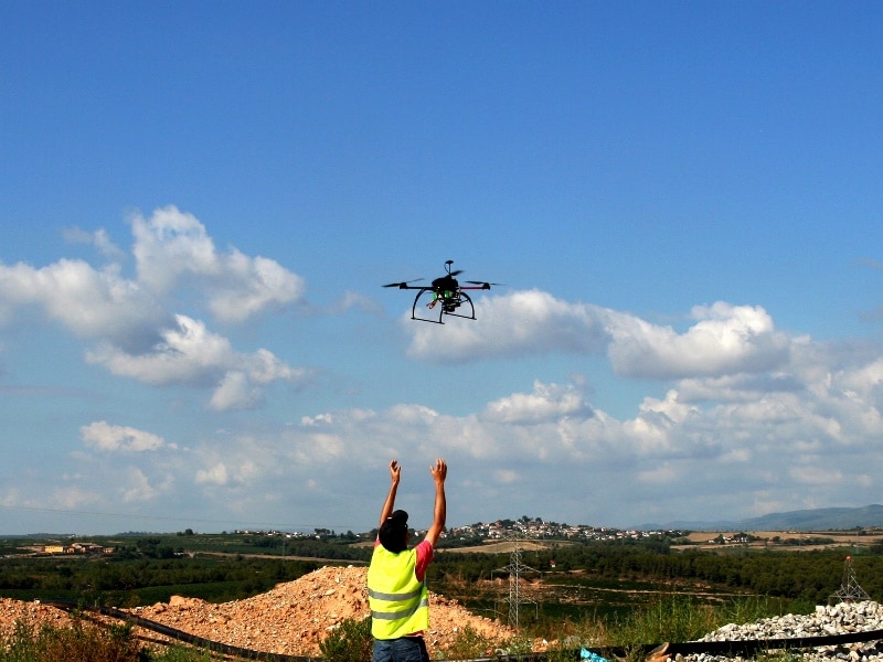 Volant amb Drone