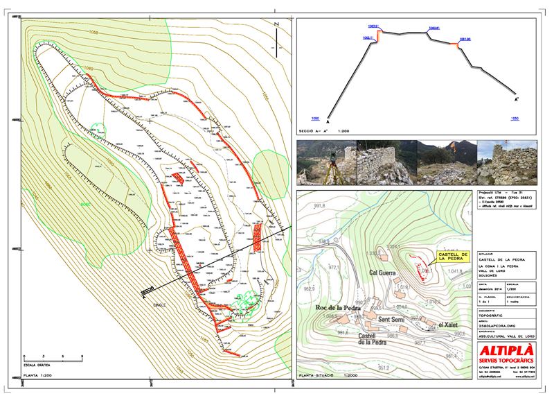 06 Topographic Castle of La Pedra