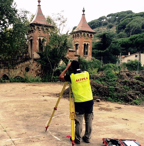 Modernisme topografia